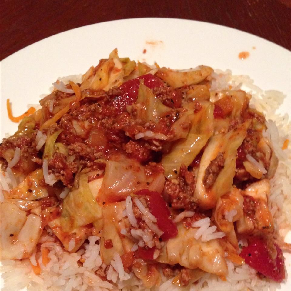 'Unstuffed' Cabbage with a Kick Recipe