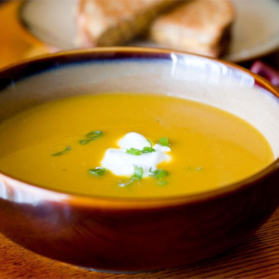 Butternut Squash Soup with Apple Recipe