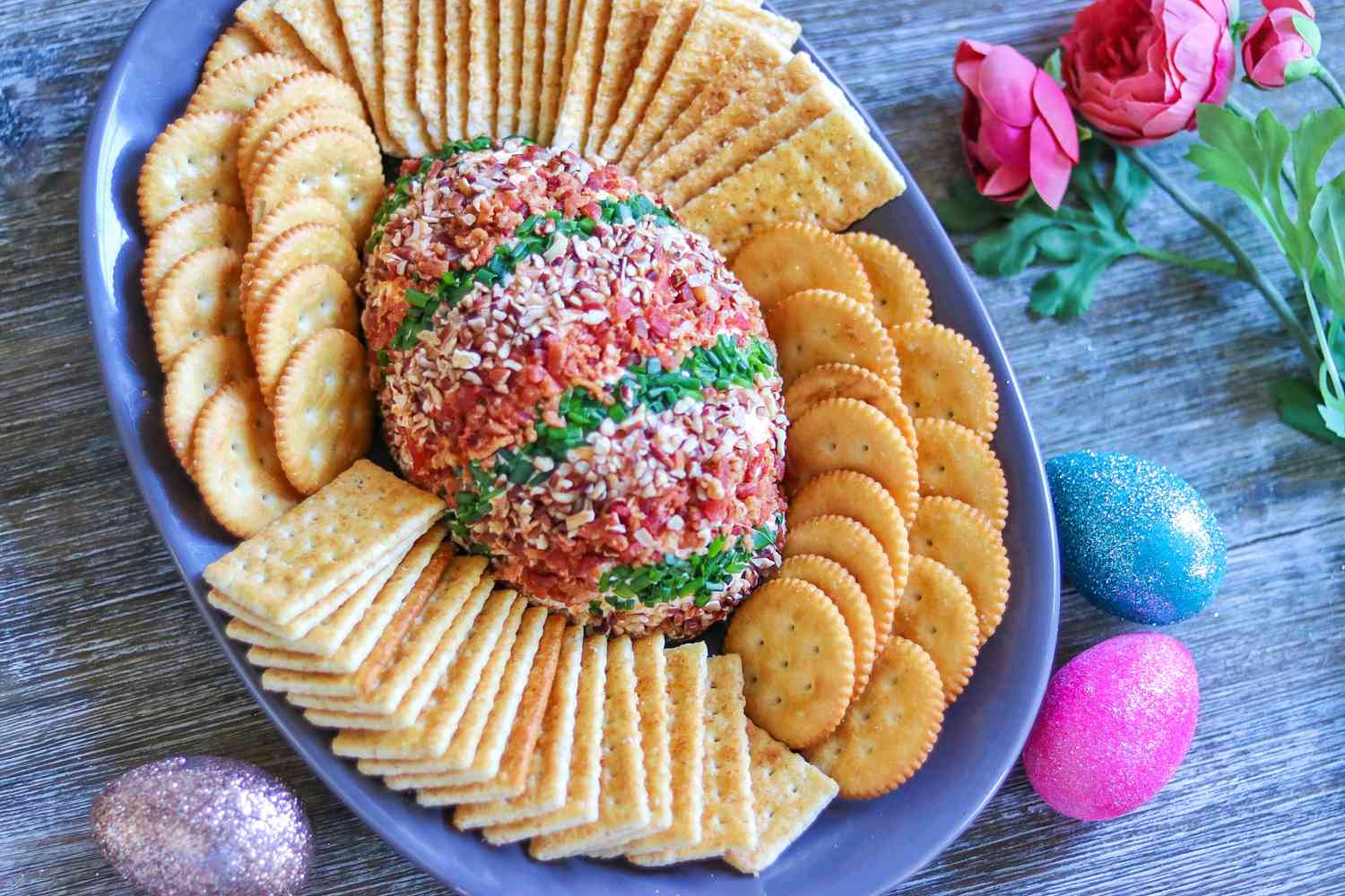 Easter Egg Cheese Ball Recipe