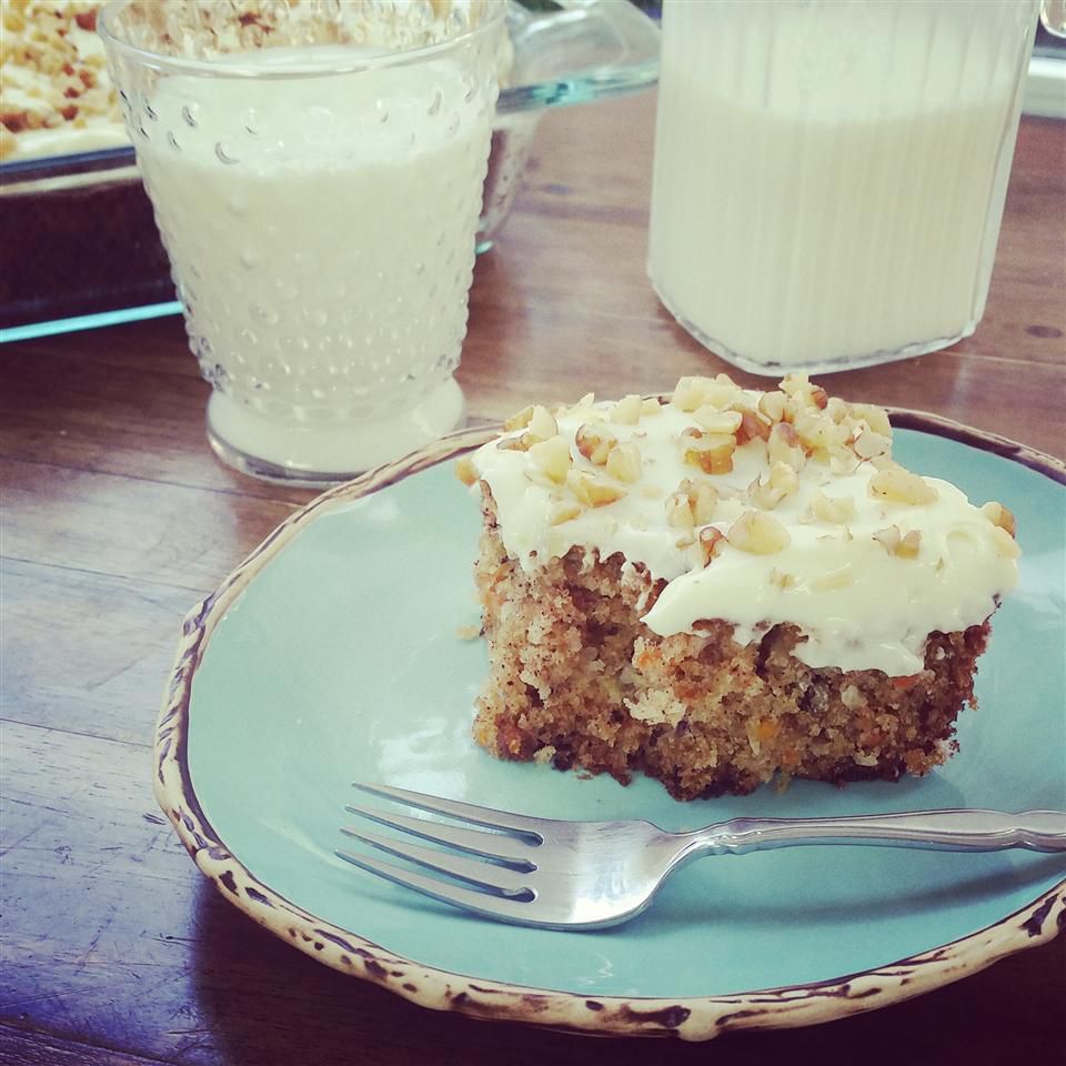 Carrot Pineapple Cake Recipe