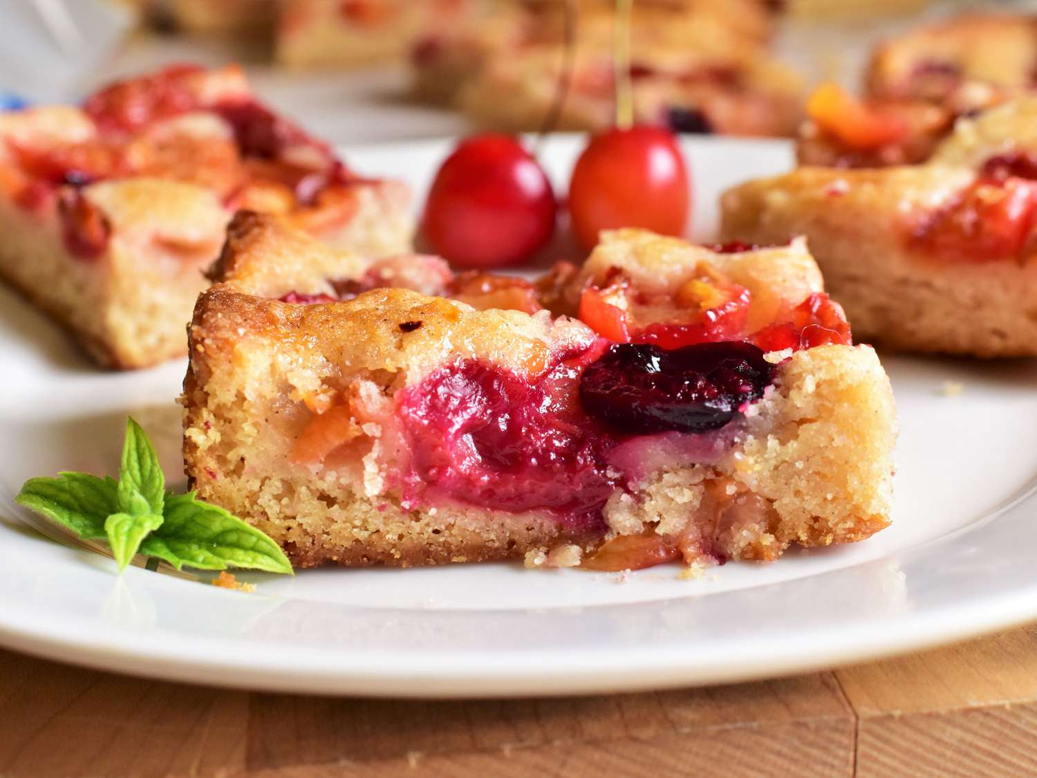 Fresh Cherry Cake Recipe