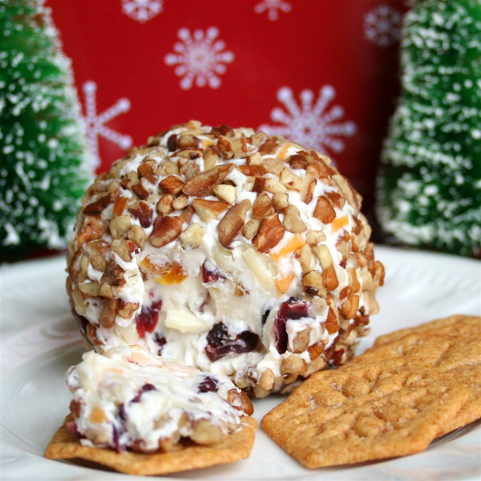 Dried Fruit Cheese Ball Recipe