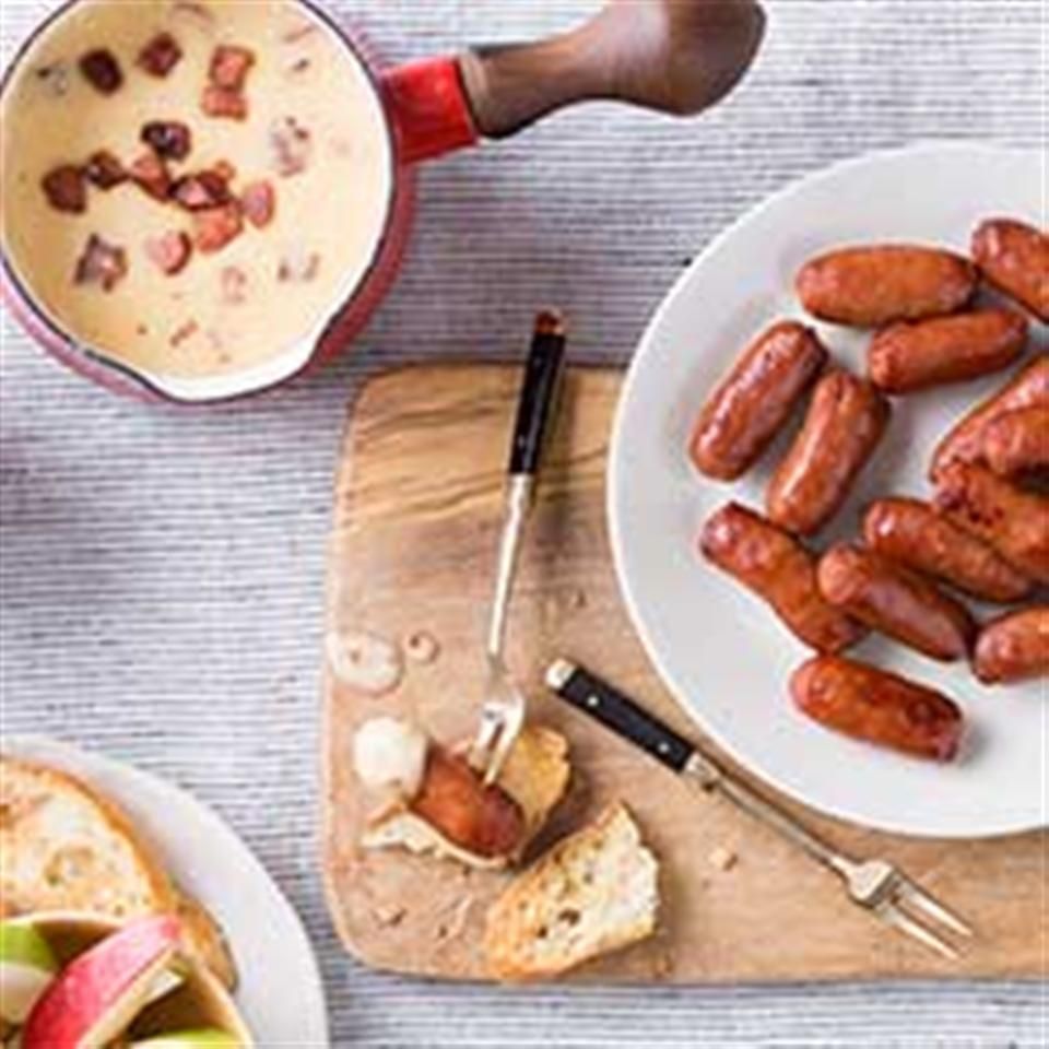 Hillshire Farm Lit'l Smokies and Brie Fondue Recipe