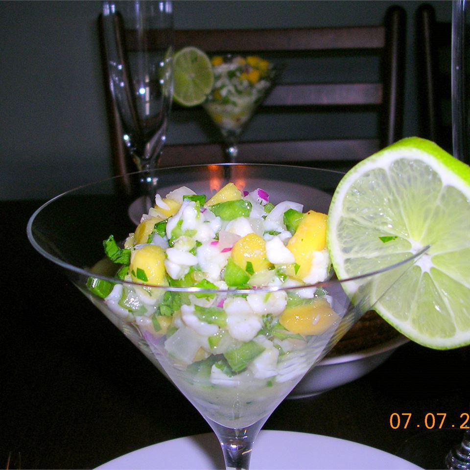 Halibut-Mango Ceviche Recipe