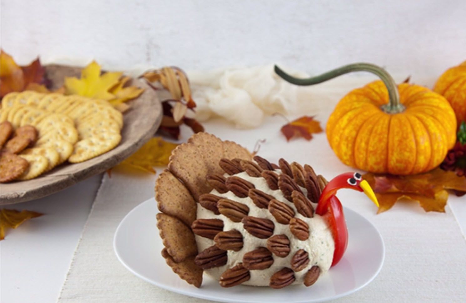 Turkey Cheese Ball for Thanksgiving Recipe