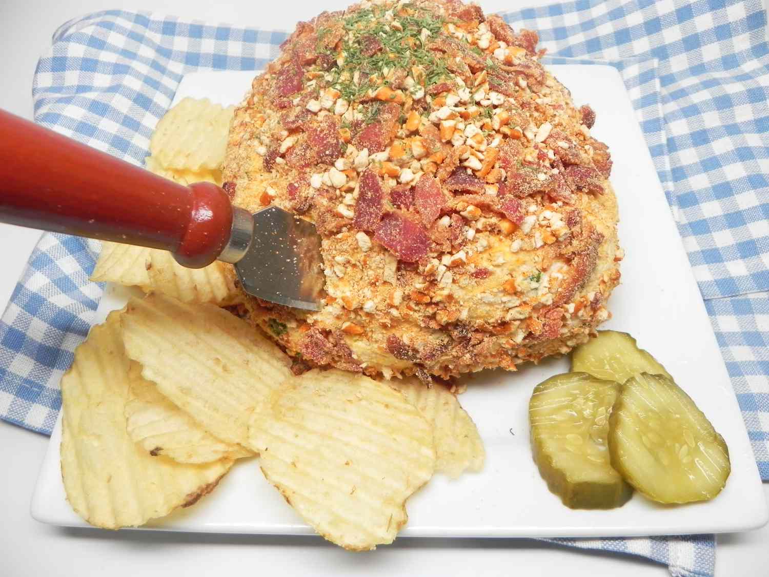 Bacon and Dill Pickle Cheese Ball Recipe