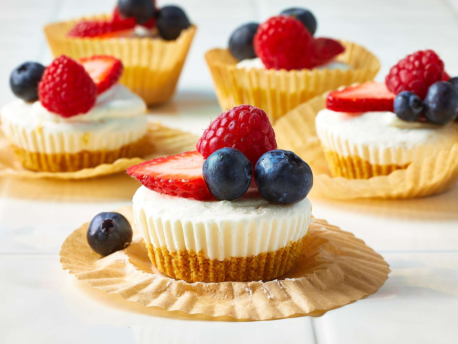 Mini No-Bake Cheesecakes Recipe