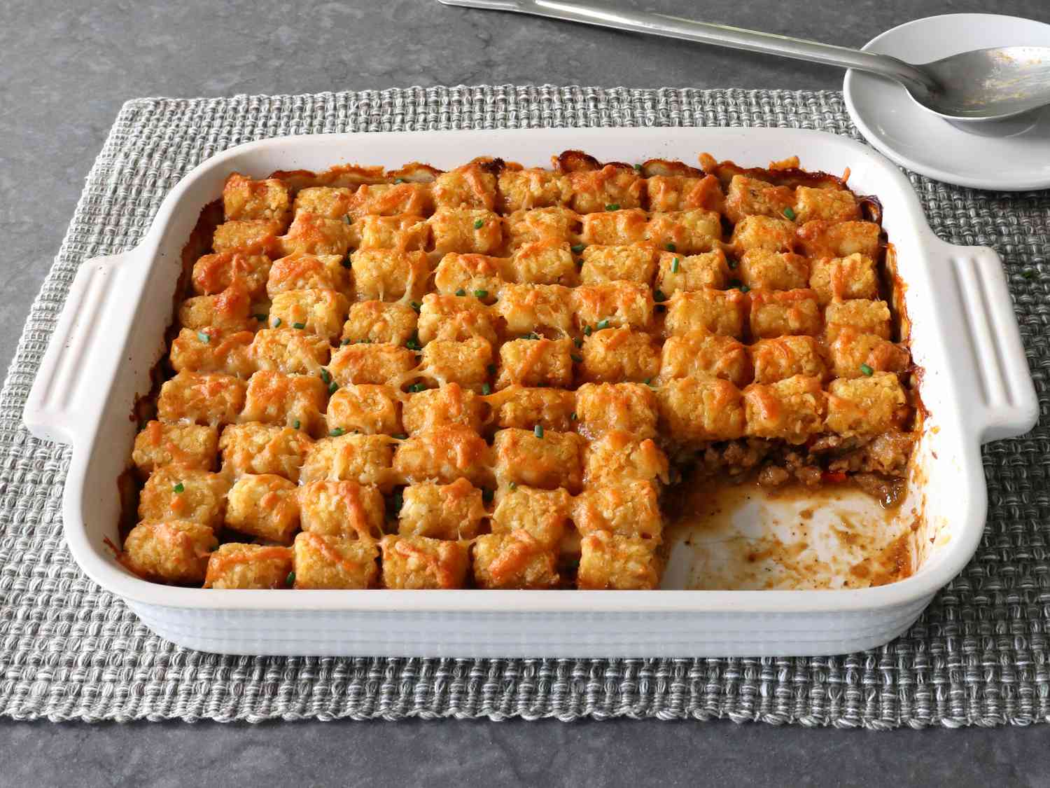 Turkey Tater Tot Hot Dish Recipe