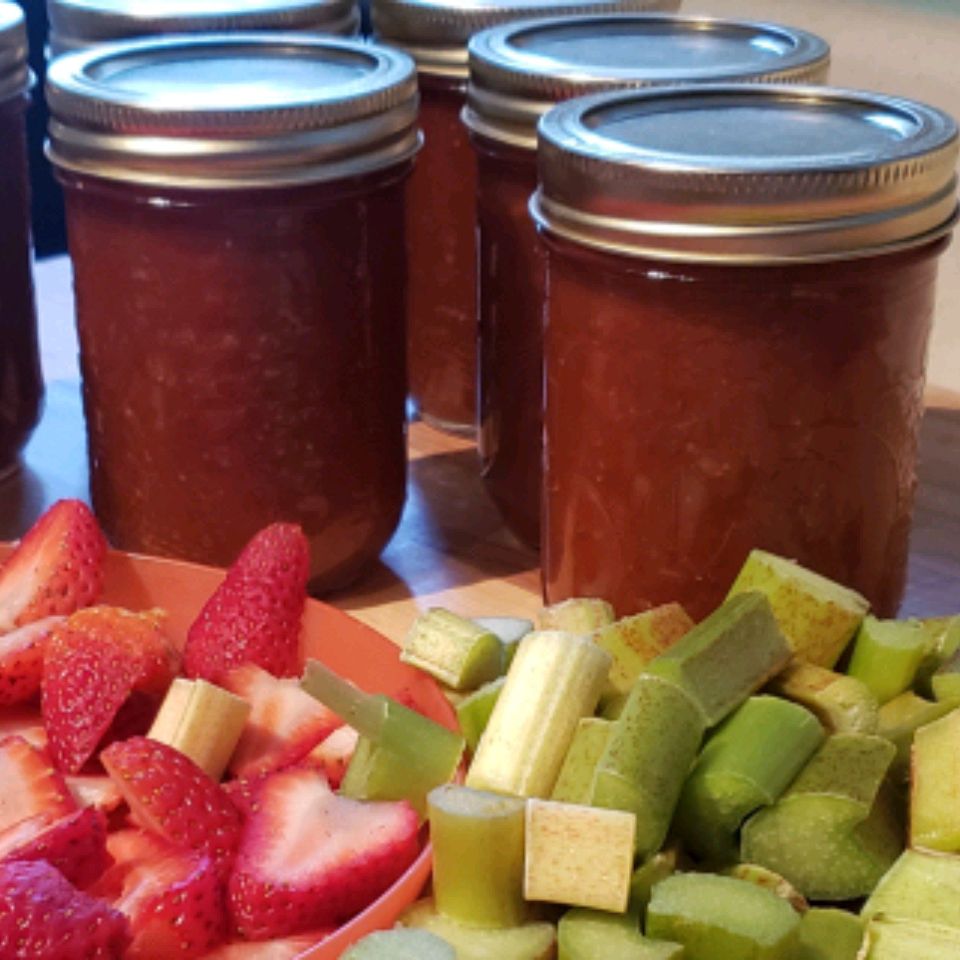 Strawberry-Rhubarb Jam Recipe