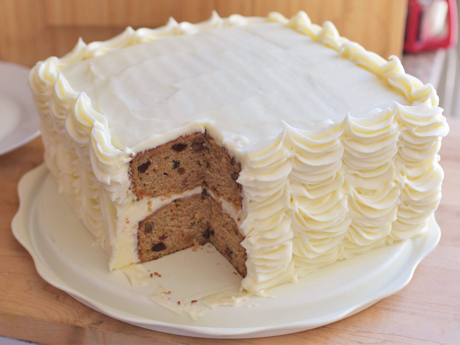 Carrot Apple Cake with Cream Cheese Frosting Recipe