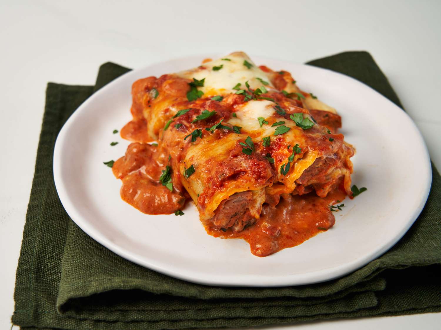 Easy Sausage Manicotti Bake Recipe