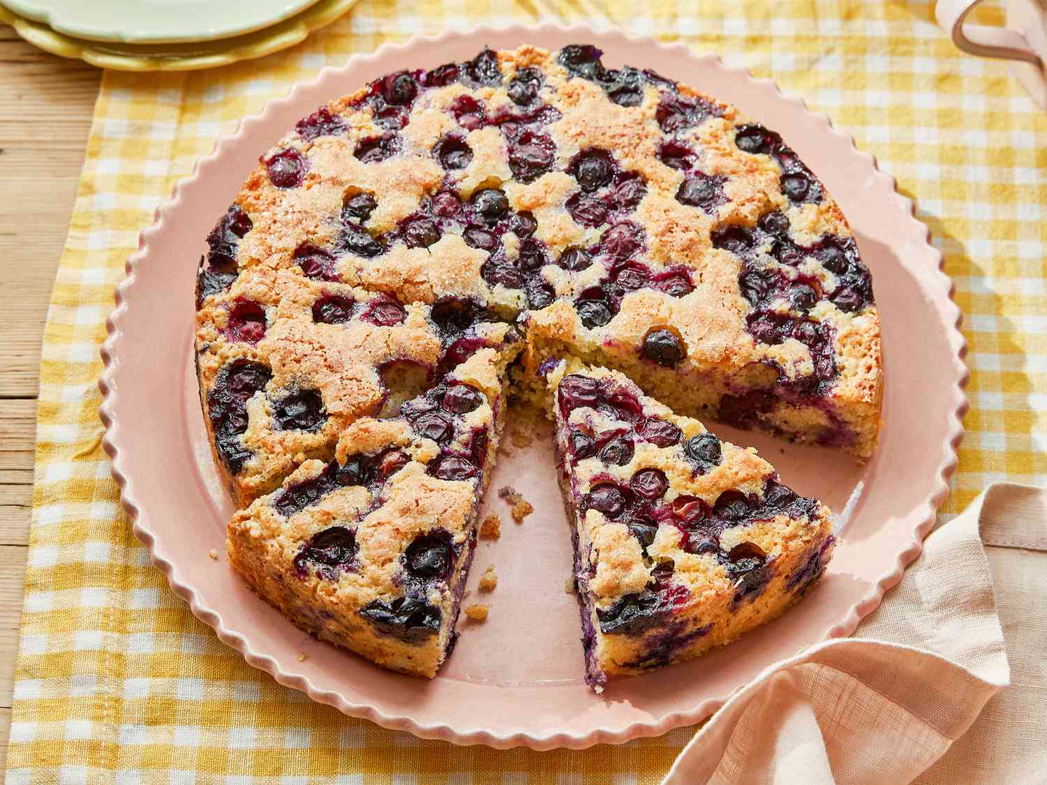 Blueberry-Lemon Breakfast Cake Recipe