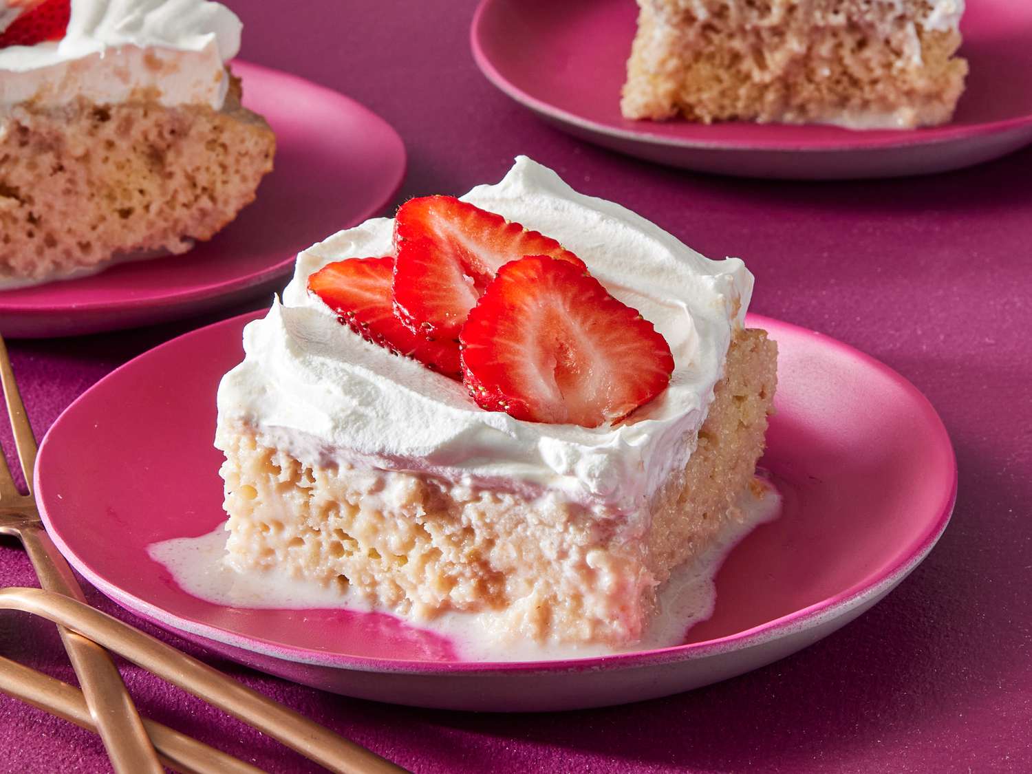 Strawberry Tres Leches Cake Recipe