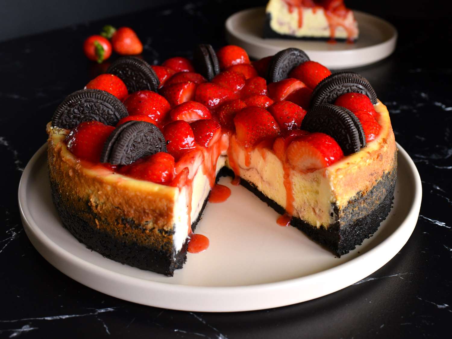 Strawberry Oreo Cheesecake Recipe