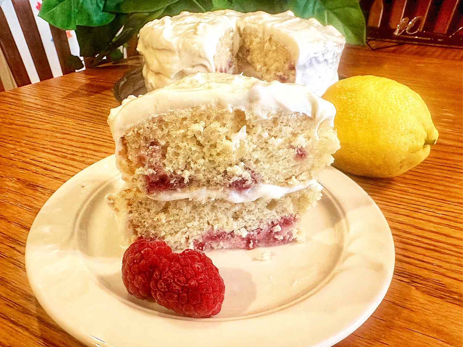 Lemon Raspberry Cake Recipe