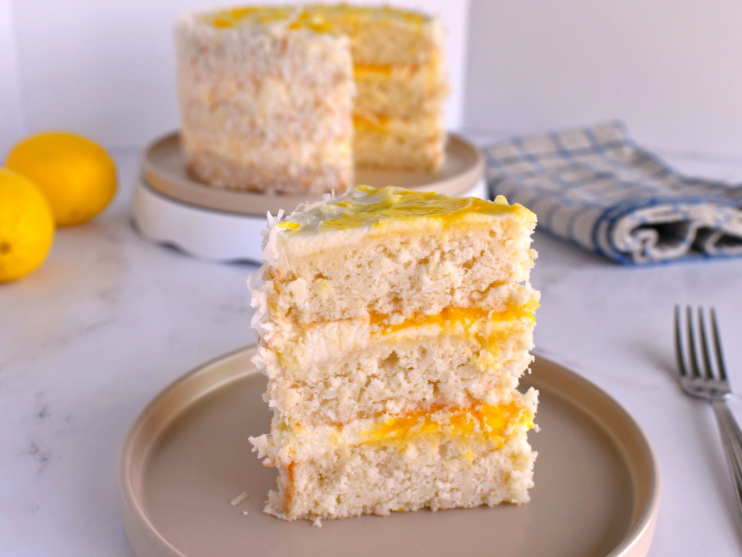 Lemon Coconut Cake Recipe