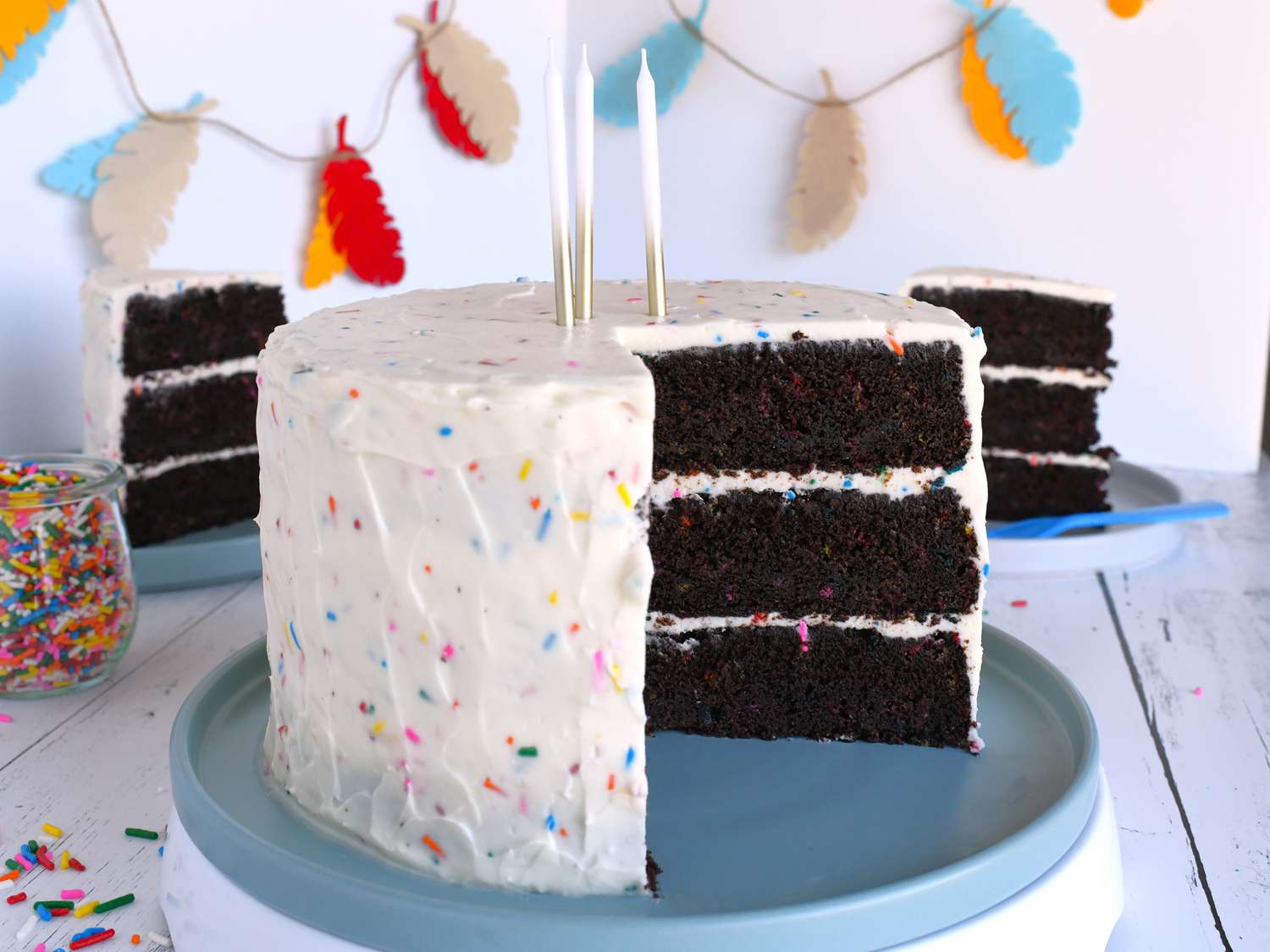 Chocolate Funfetti Cake Recipe