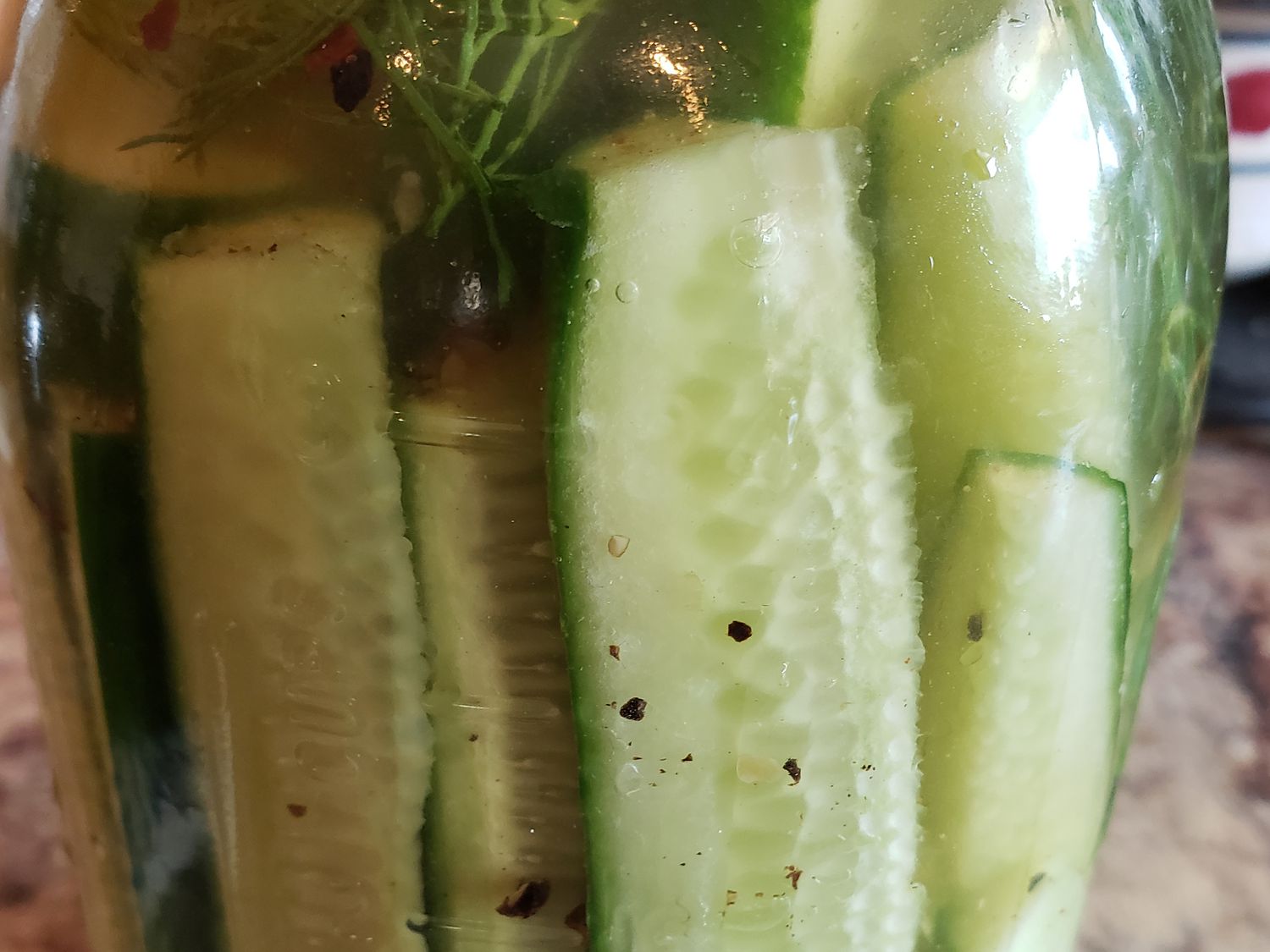 Spicy Pickled Cucumbers Recipe