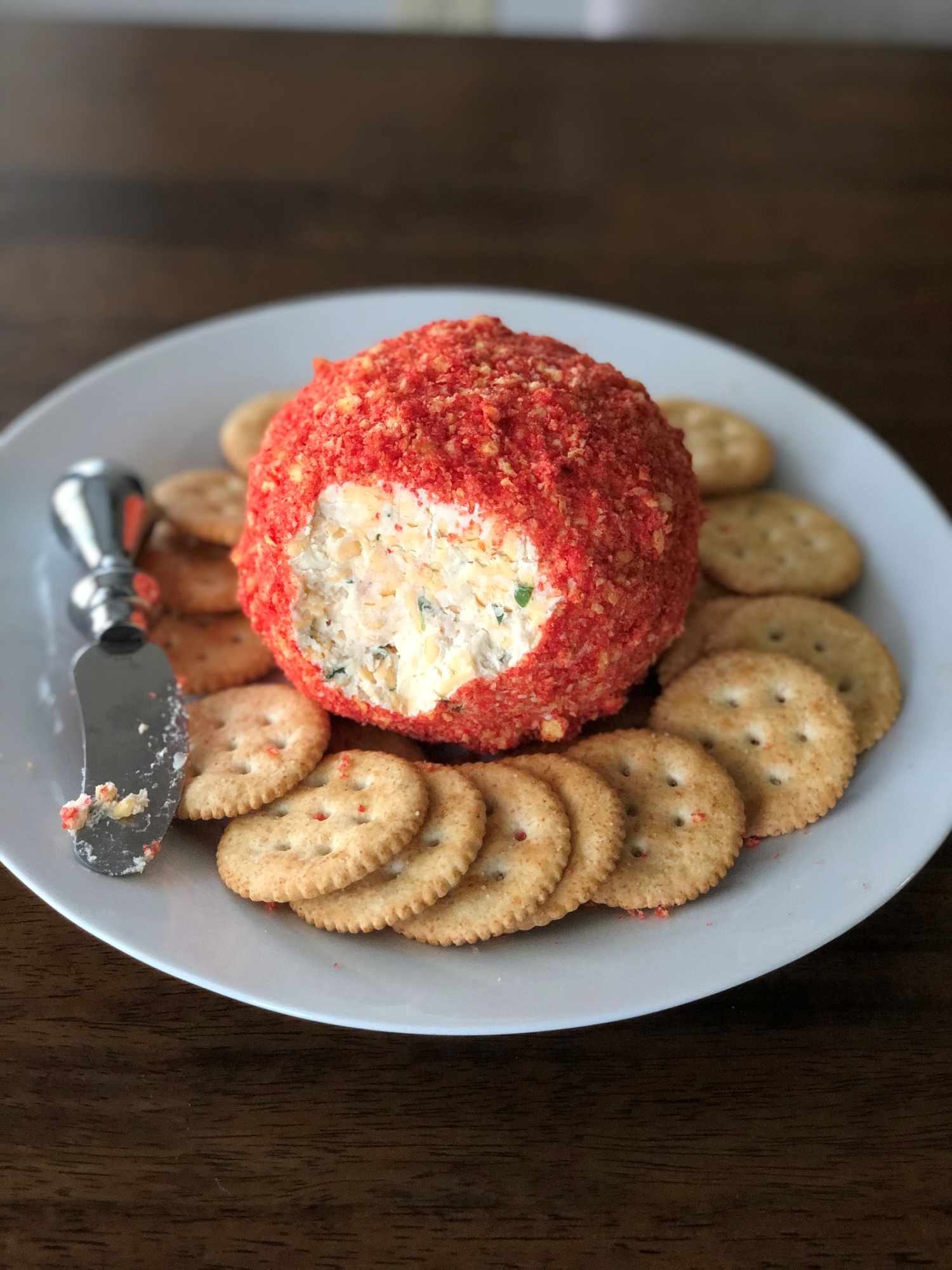 Flamin' Hot Cheetos Cheese Ball Recipe