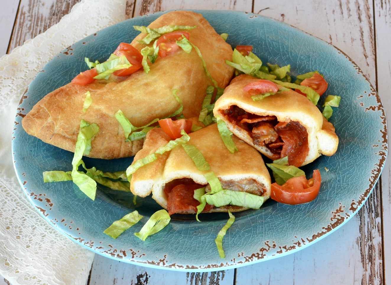 Air Fryer Mini Pizza Calzones Recipe