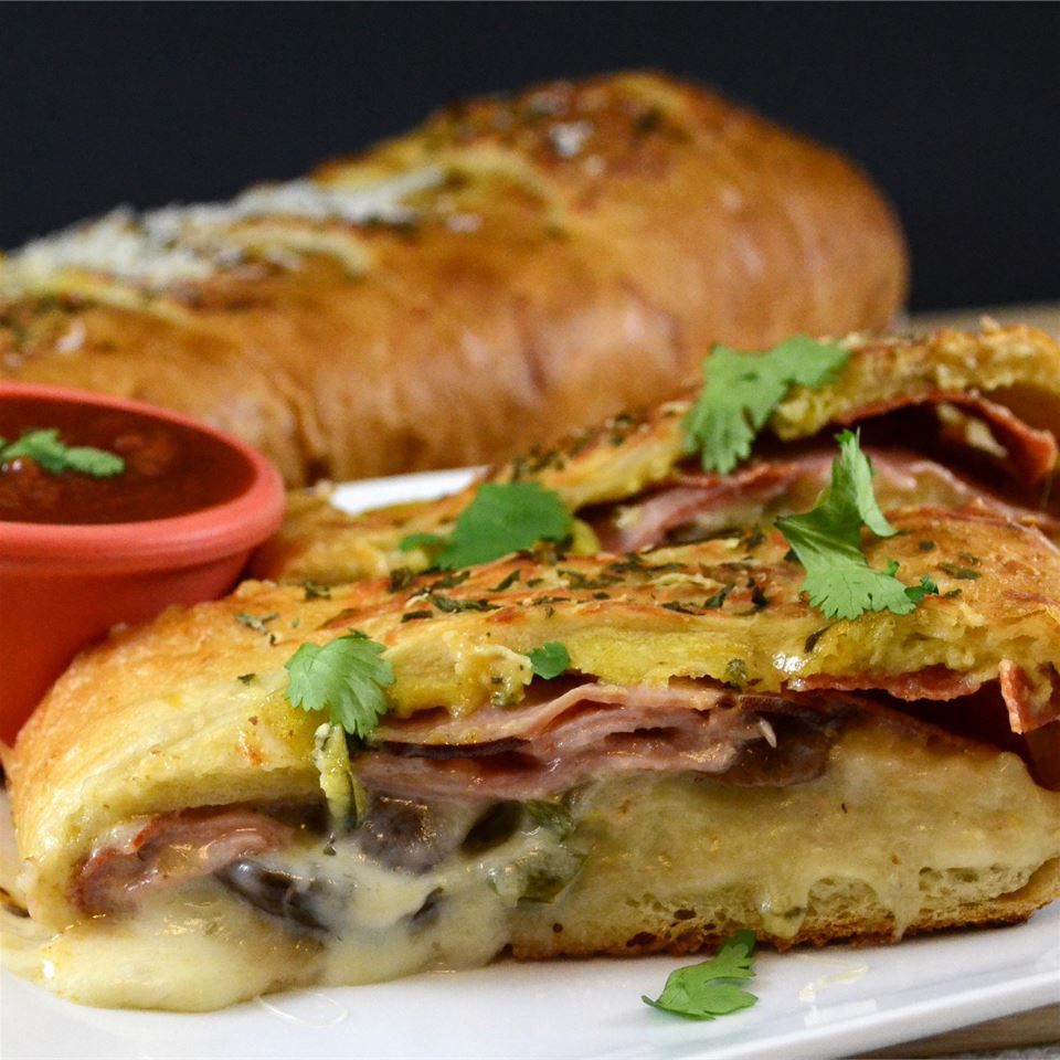 Meat and Veggie Stromboli Recipe