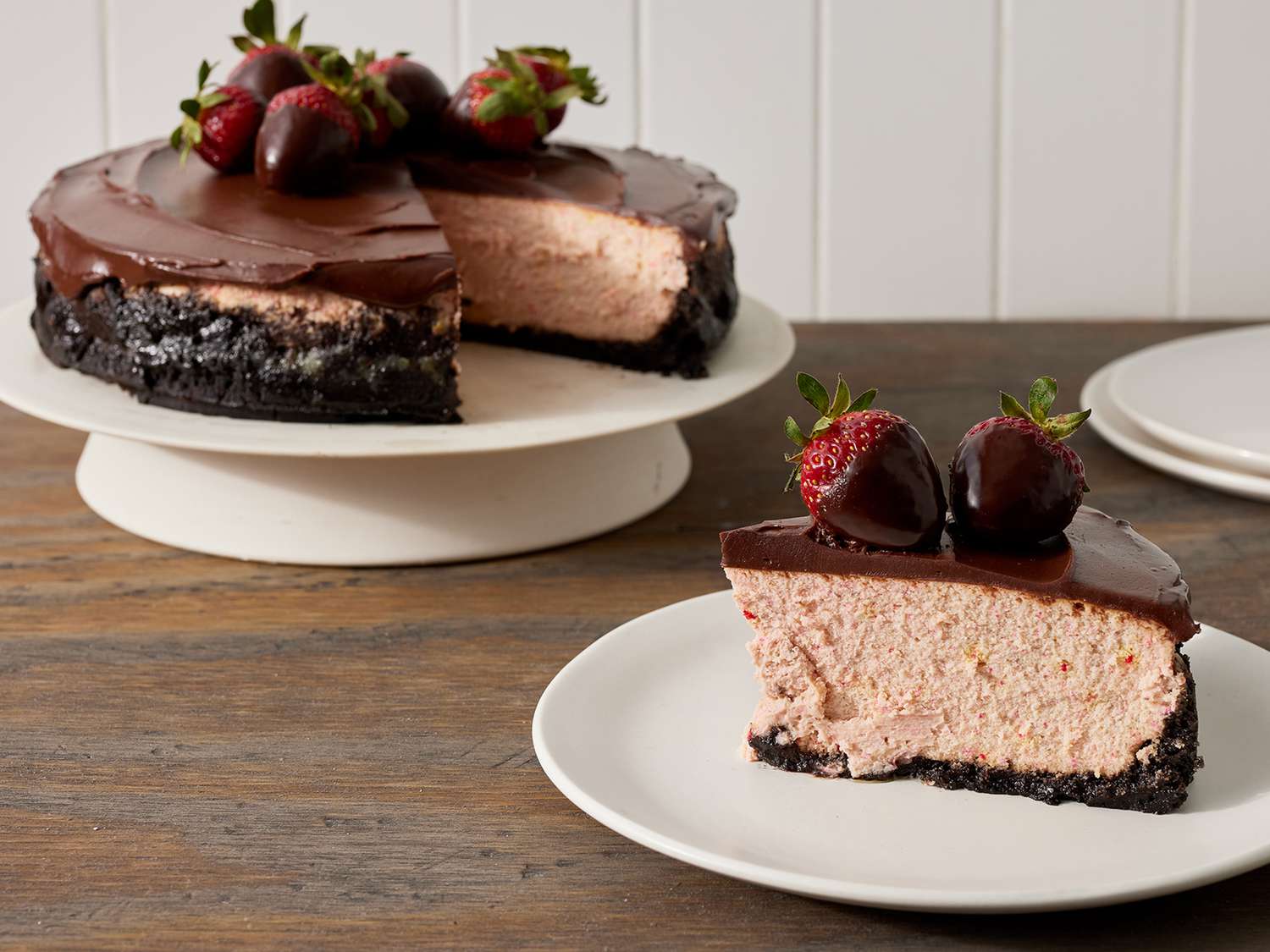 Chocolate Strawberry Cheesecake Recipe