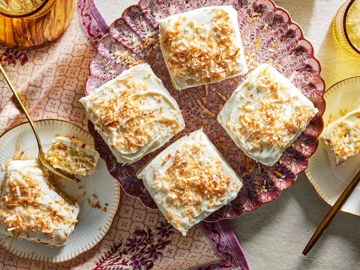 Coconut Dream Snack Cake