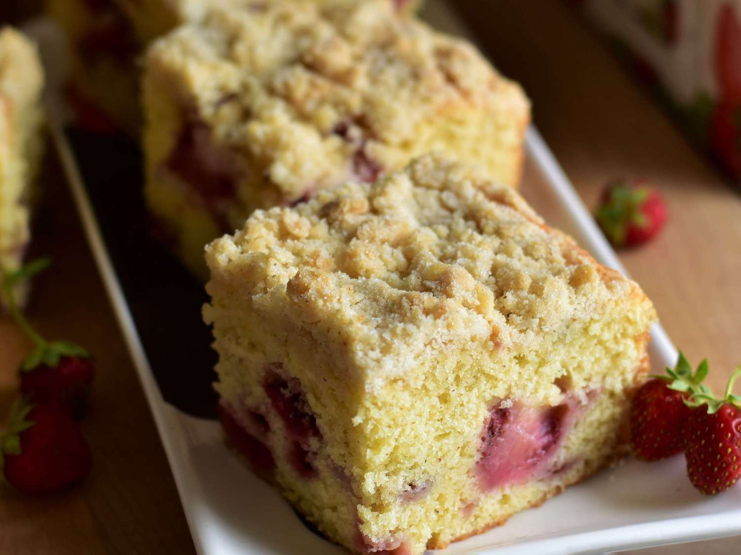 Strawberry Crumb Cake Recipe