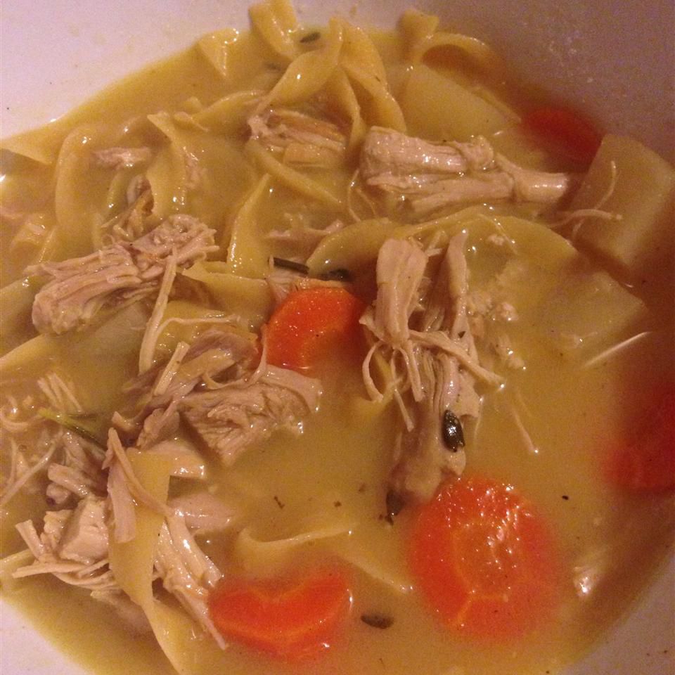 Cold-Busting Ginger Chicken Noodle Soup Recipe