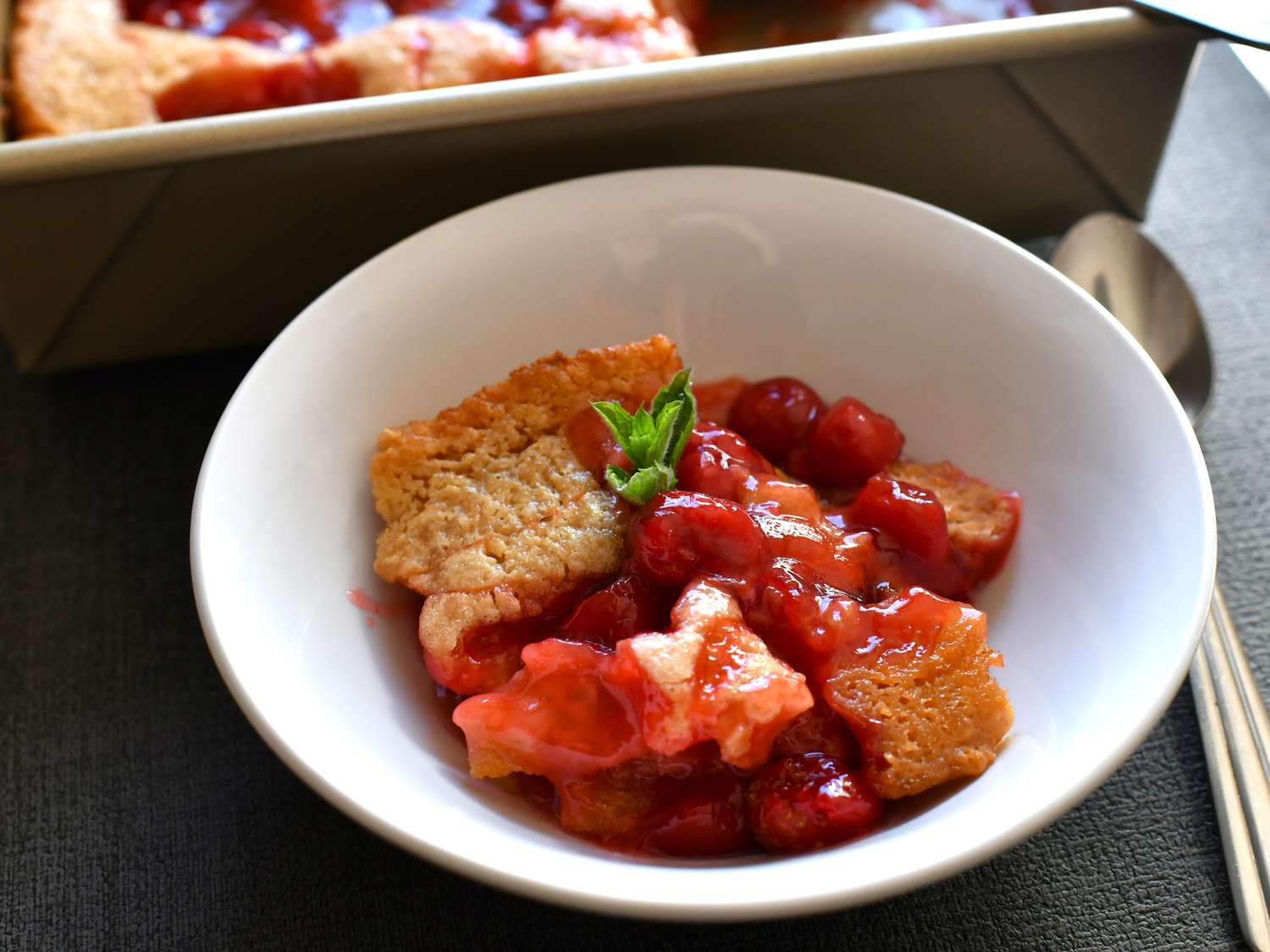 Easy Cherry Cobbler Recipe