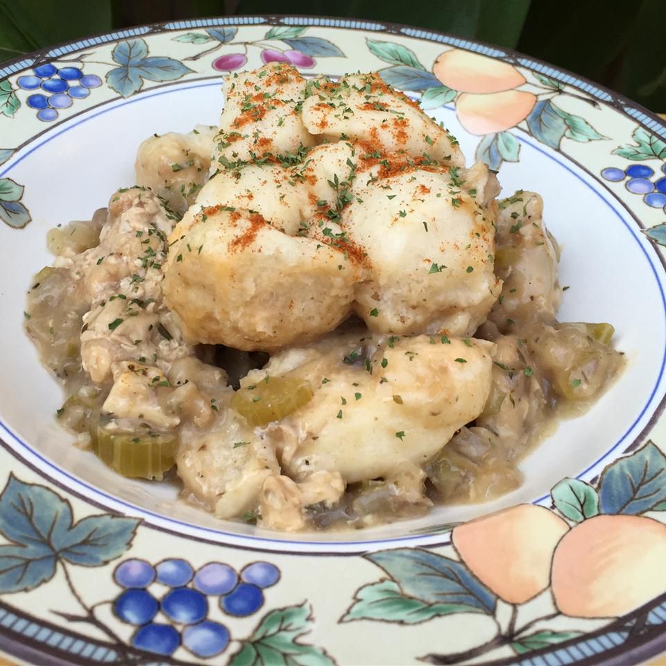 Slow Cooker Creamy Chicken and Dumplings Recipe