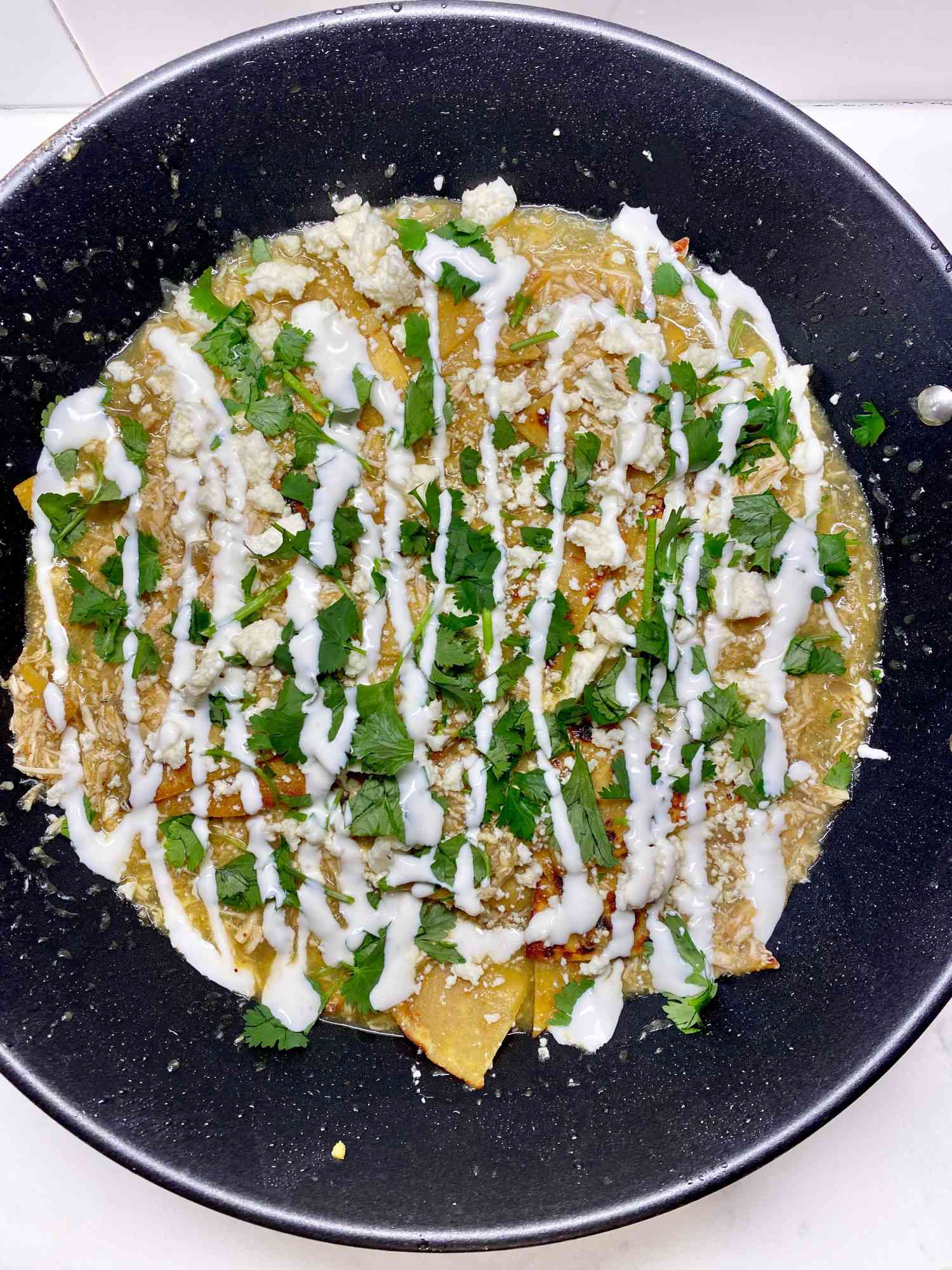 Chicken Chilaquiles Verdes Recipe