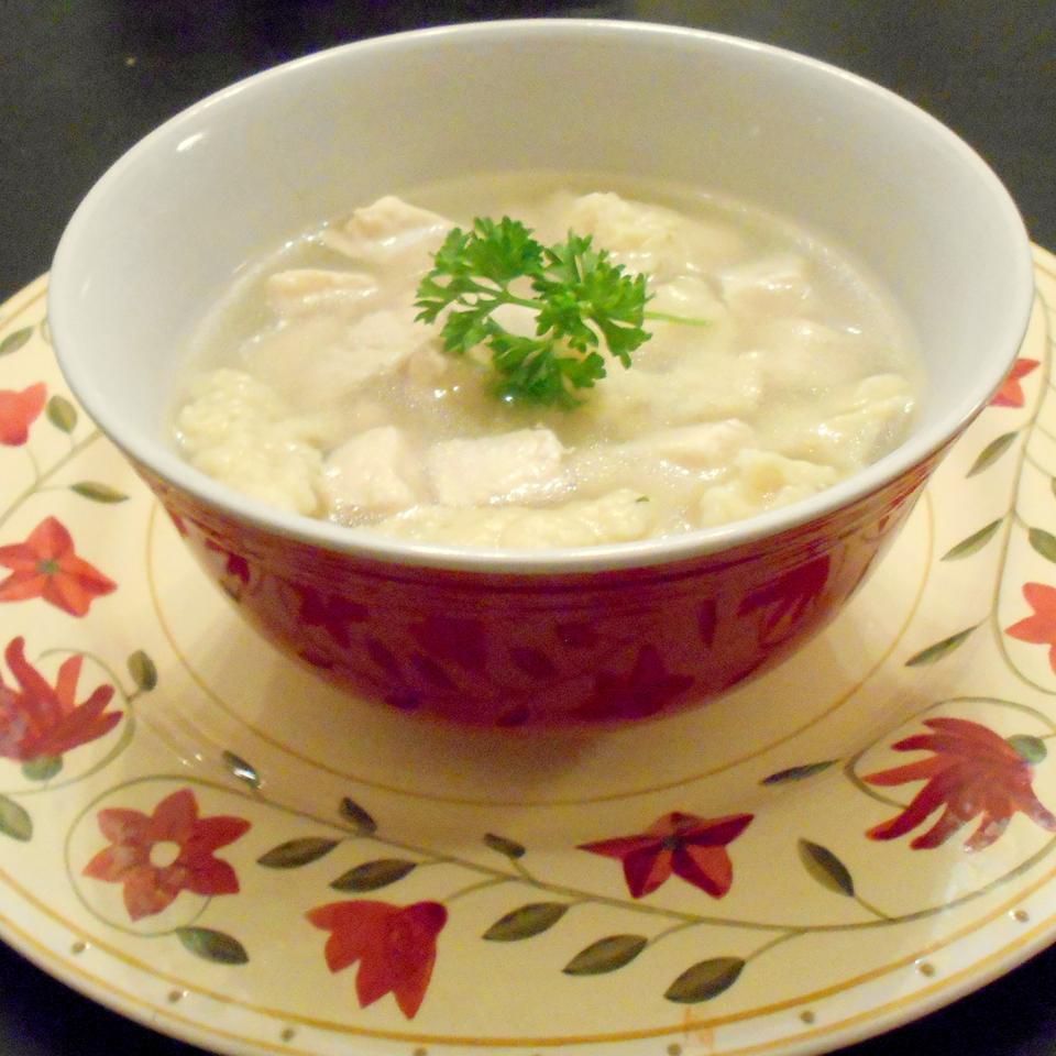 Old-Fashioned Chicken and Dumplings Recipe