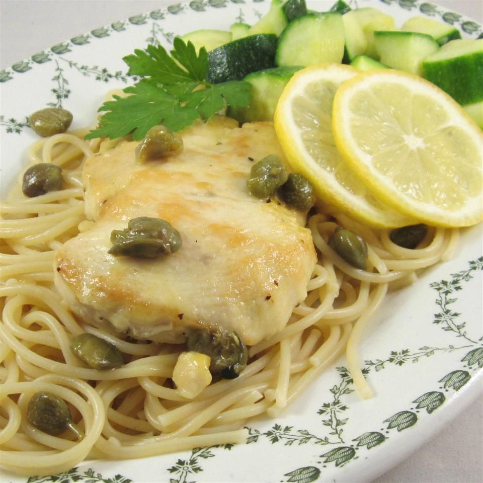 Chicken Piccata with Fettuccine Recipe