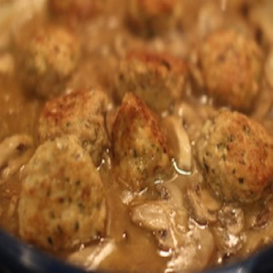 Chicken Marsala Meatballs Recipe