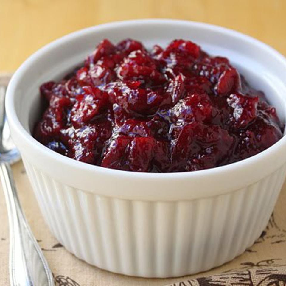 Tangerine Cherry Cranberry Sauce