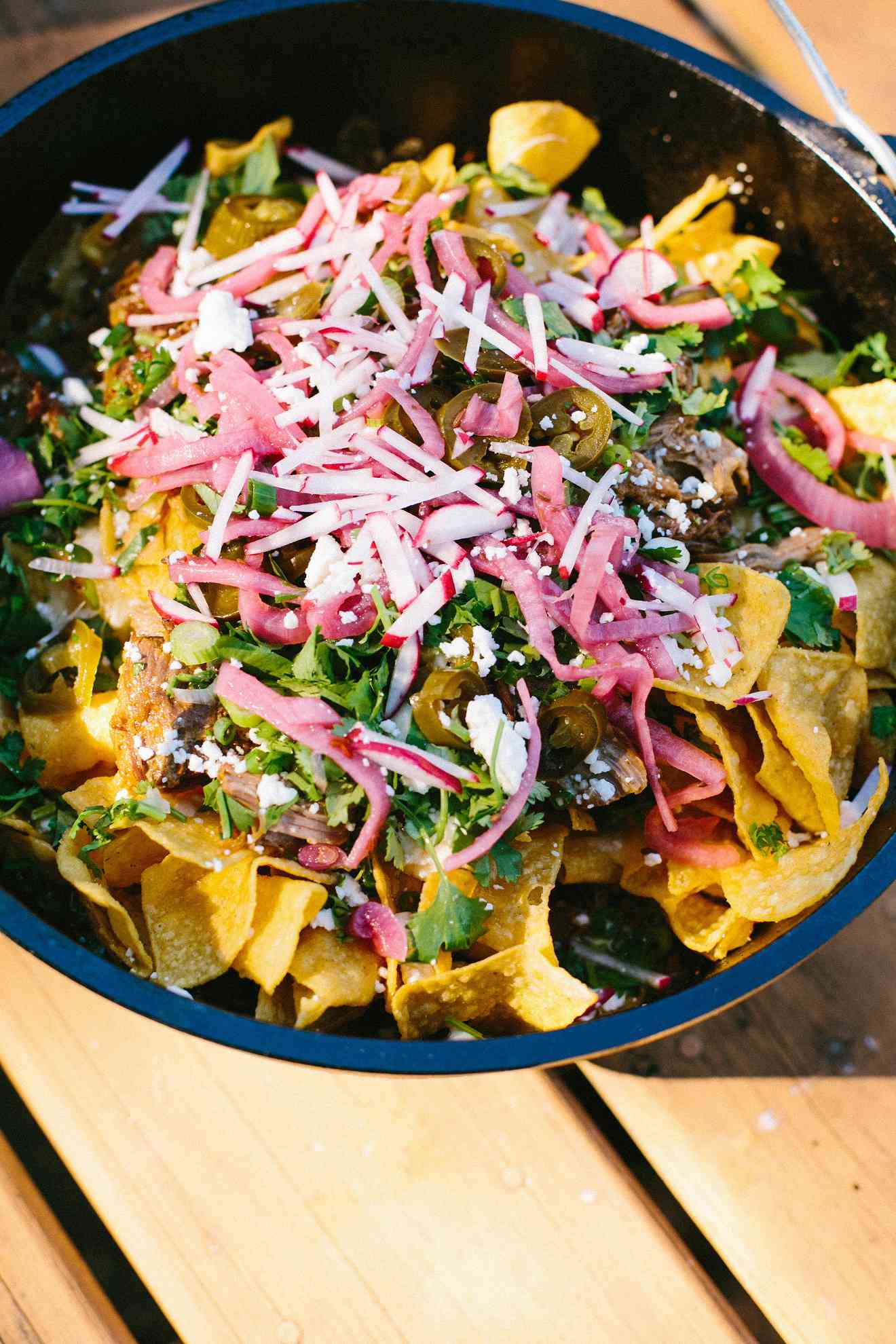 Pulled Pork Chilaquiles Recipe