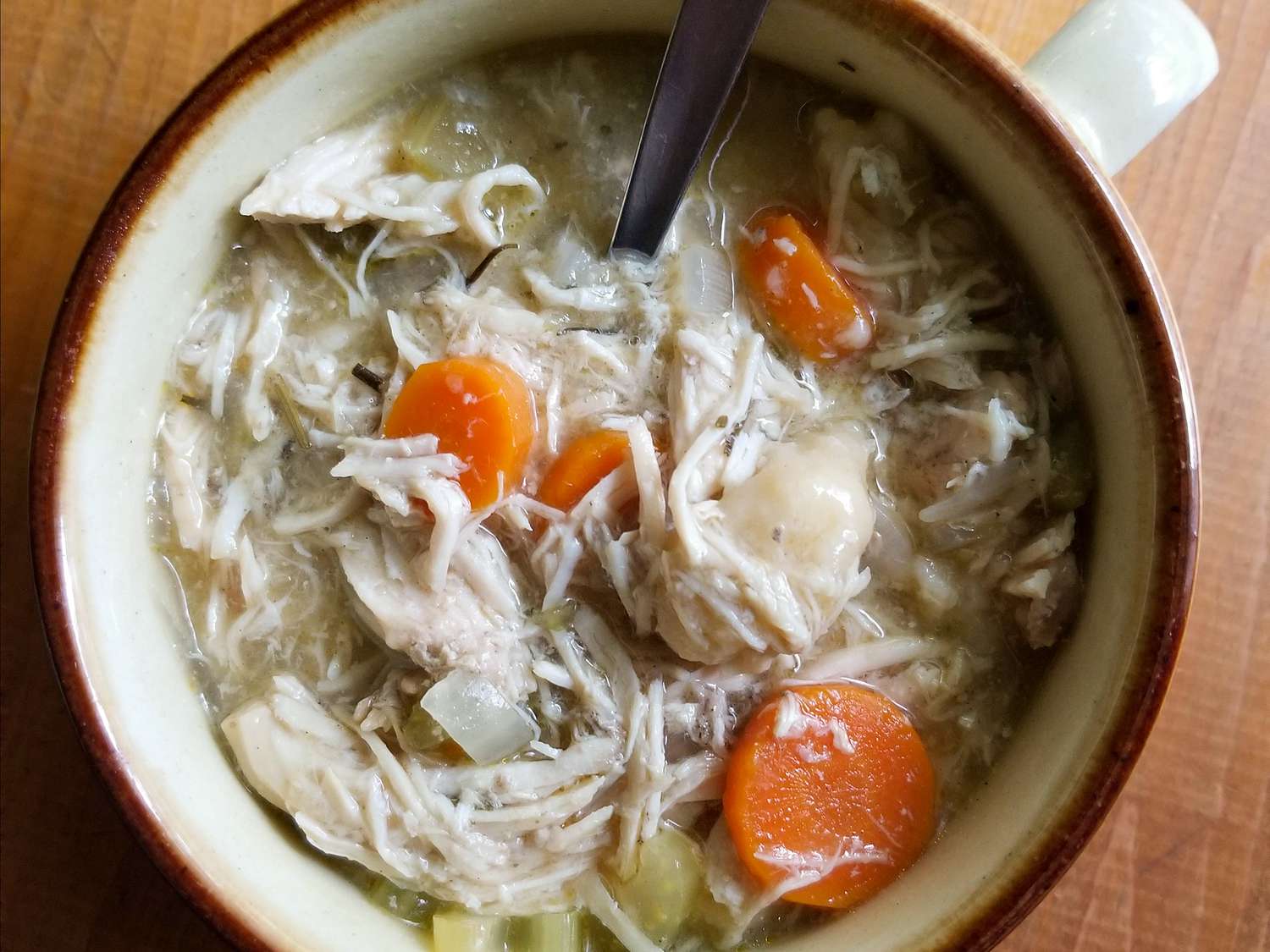 Easy Slow Cooker Chicken and Dumplings Recipe