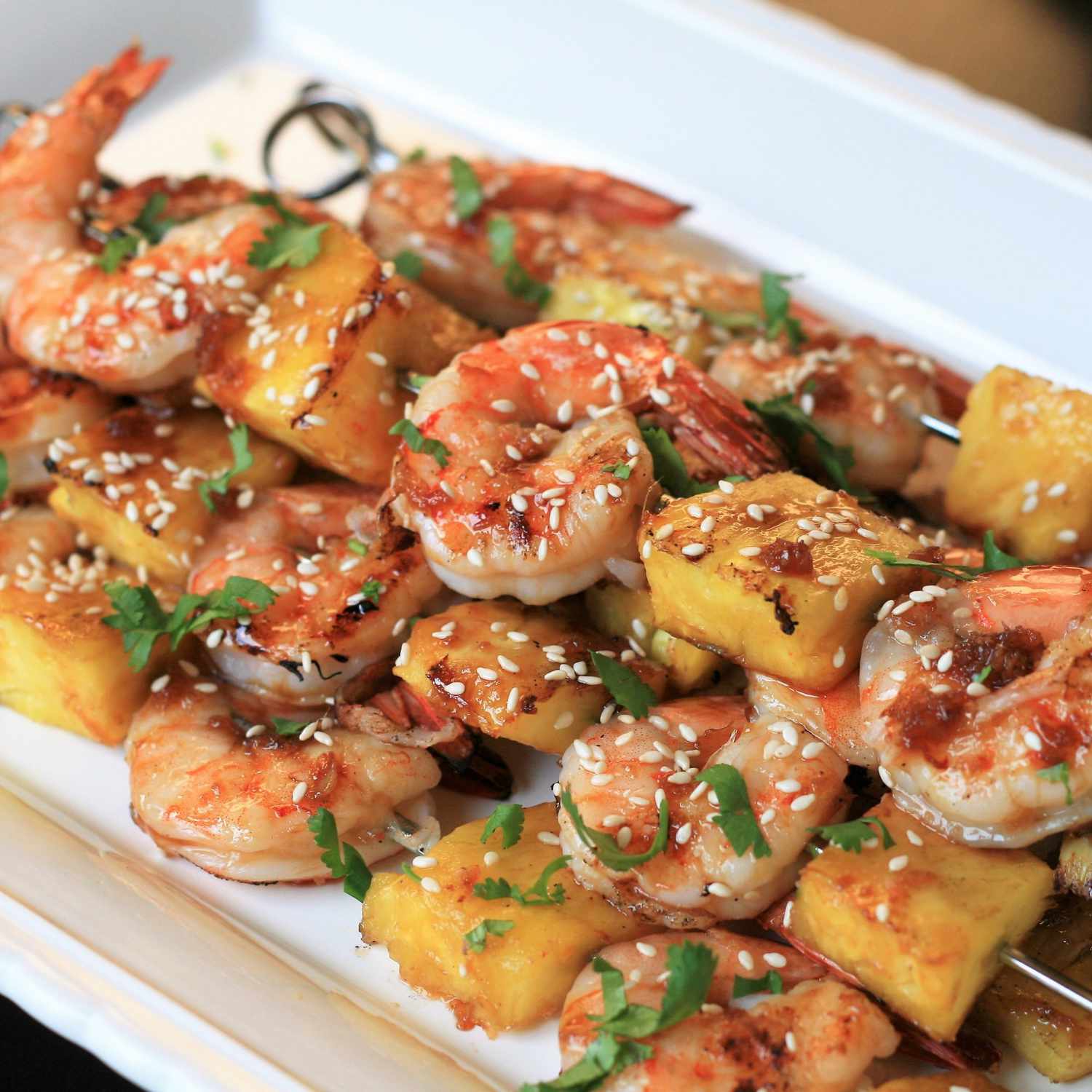 Teriyaki Grilled Shrimp Skewers Recipe