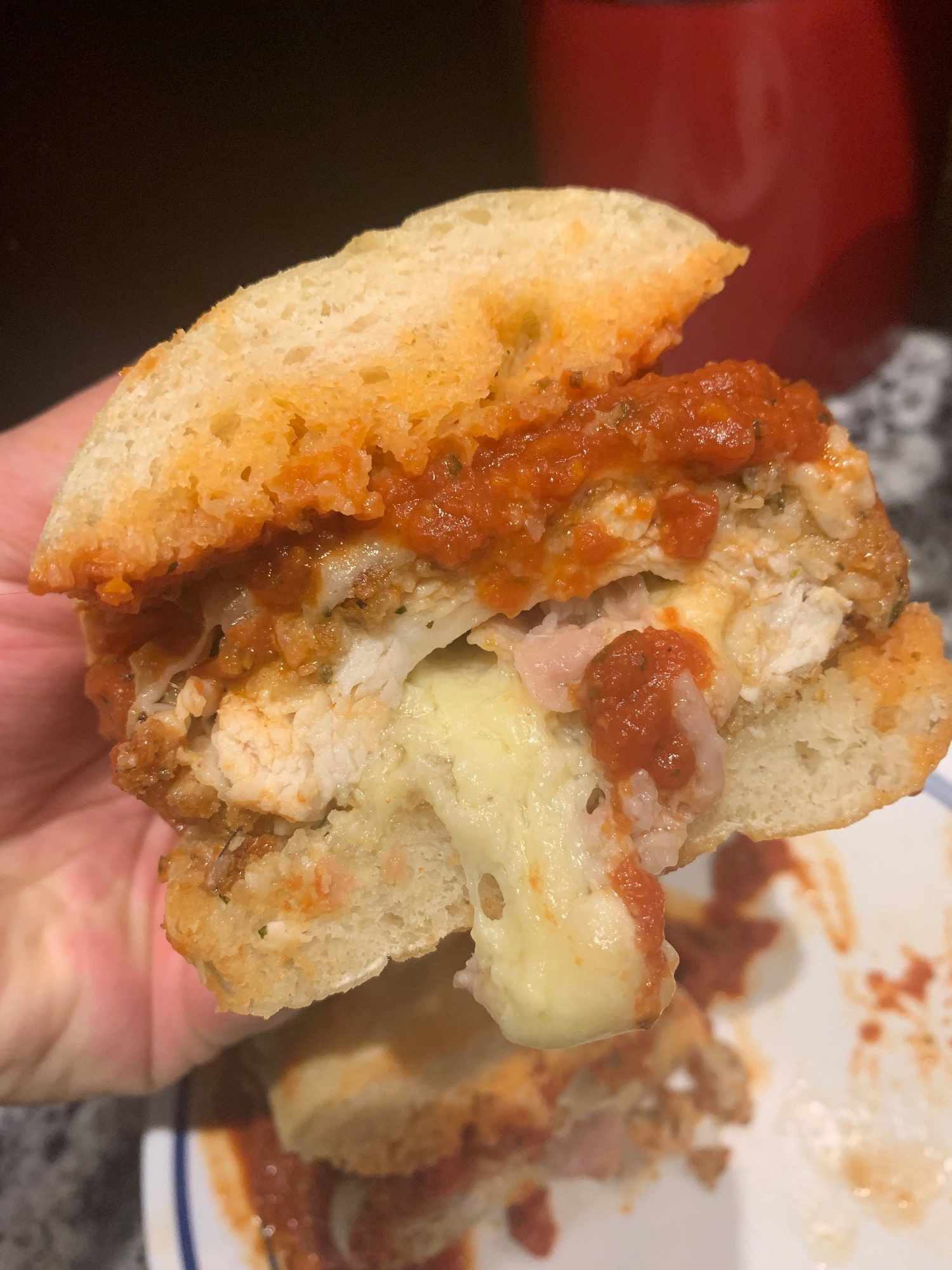 Stuffed Chicken Parmesan Sub Recipe