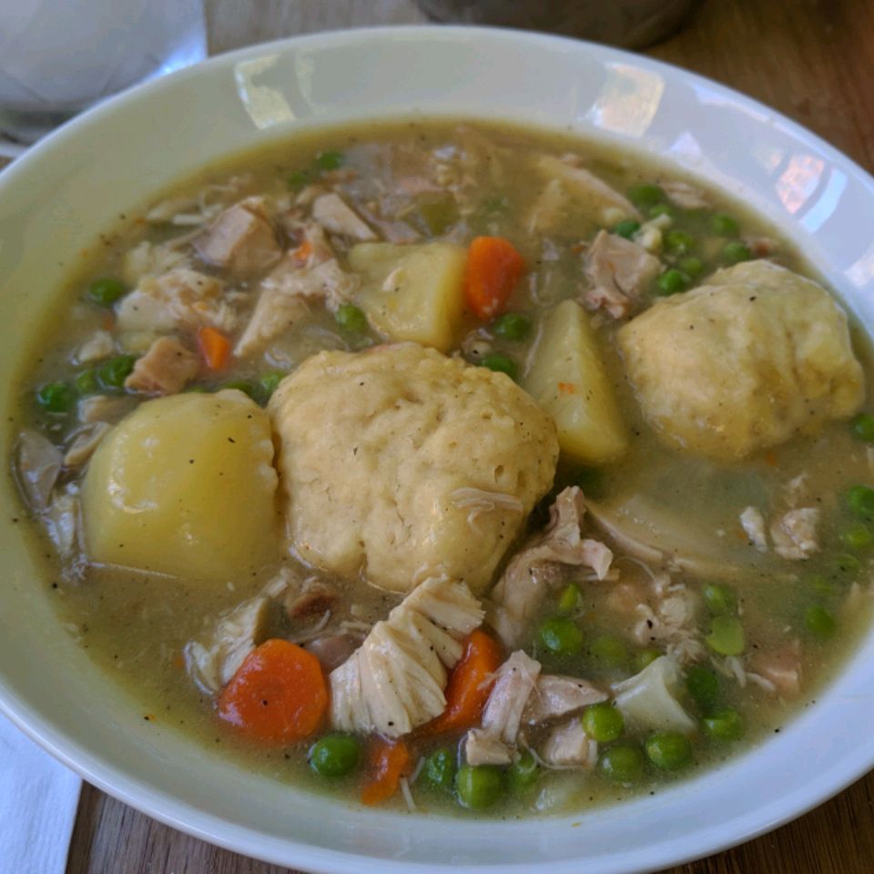 Chicken and Dumplings with Vegetables Recipe