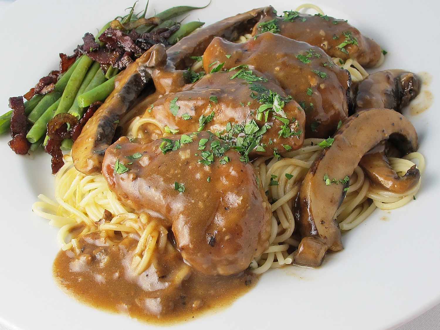 Chicken Marsala with Portobello Mushrooms Recipe