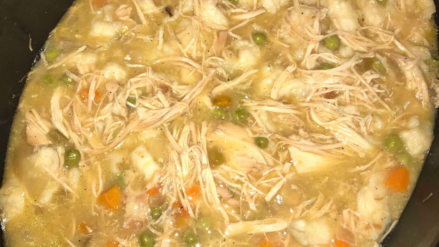 Easy Slow Cooker Chicken and Dumpling Soup Recipe