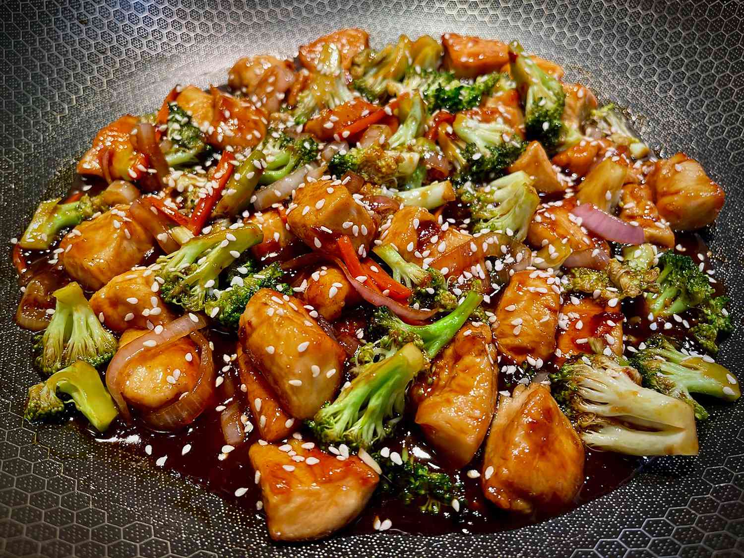 Sesame Chicken with Broccoli Recipe