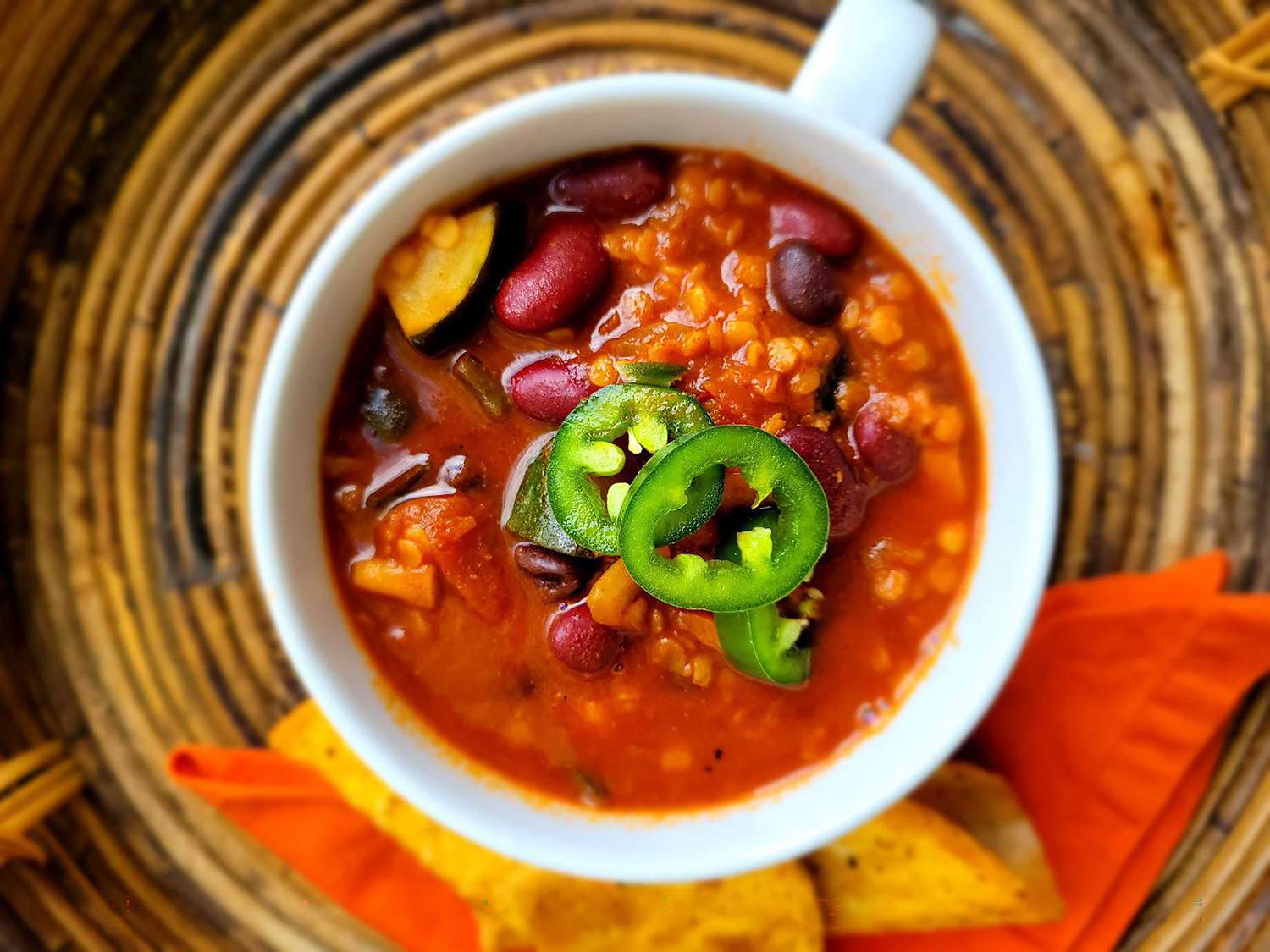 Red Lentil Chili Recipe