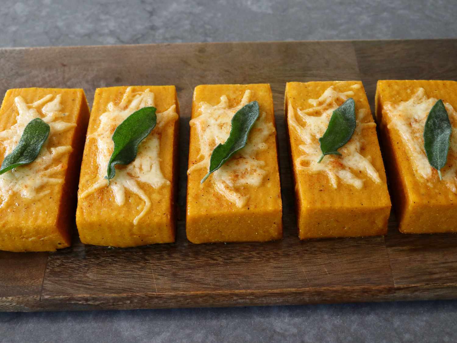 Baked Pumpkin Polenta Recipe