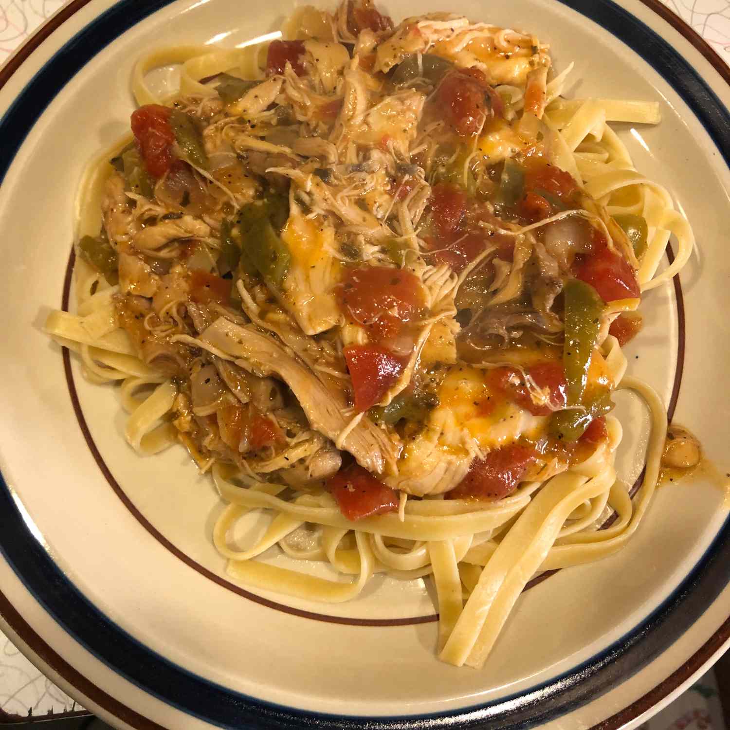 Homemade Chicken Cacciatore, Sicilian-Style Recipe