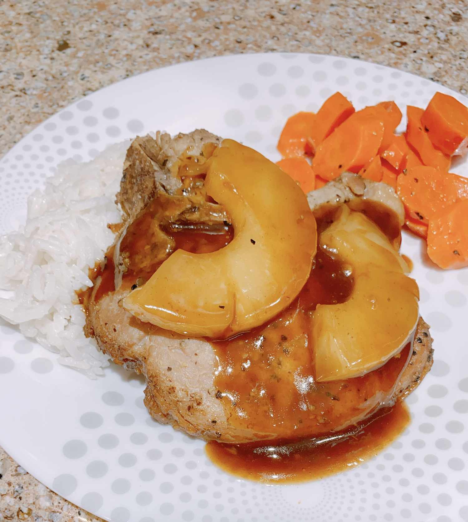 Instant Pot® Teriyaki-Pineapple Pork Chops