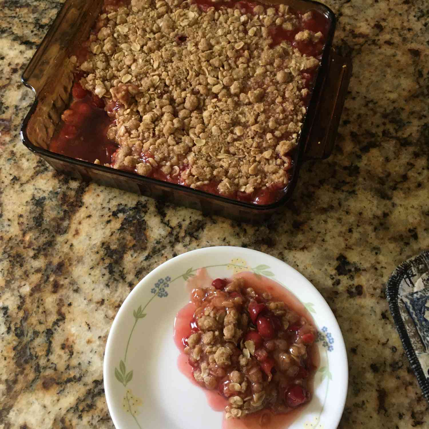 Jill's Cherry Crisp Recipe