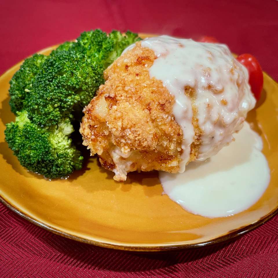 Chicken Cordon Bleu in the Air Fryer Recipe